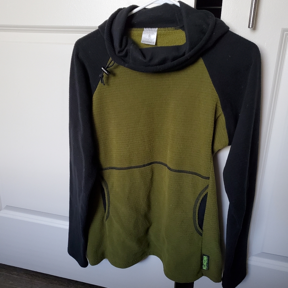 Melanzana microgrid hoodie